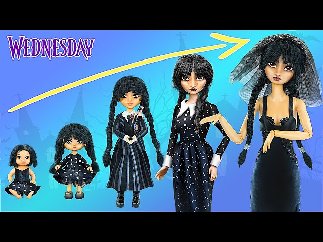 Wednesday Addams Growing Up! 30 Ideas for Dolls
