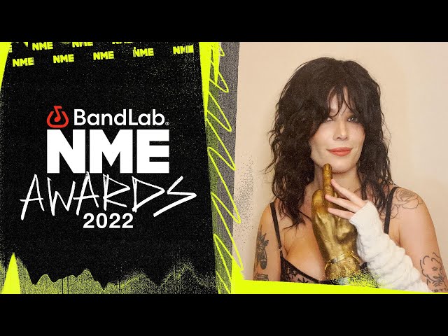 Halsey wins the Innovation Award at the BandLab NME Awards 2022