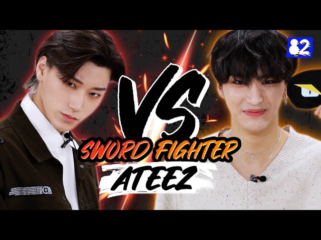 Are ATEEZ's members actually skilled sword fighters? I Touché