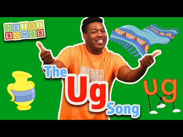 "UG" Word Family Song