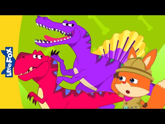 Dinosaurs Song | Hide-and-Seek with Dinosaurs | Kindergarten | Learning Songs for Kids