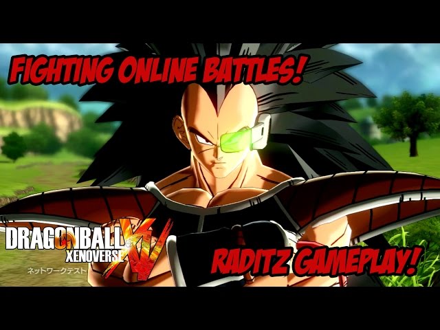 [BETA] Dragon Ball Xenoverse - Fighting Online Battles! [Raditz Gameplay]