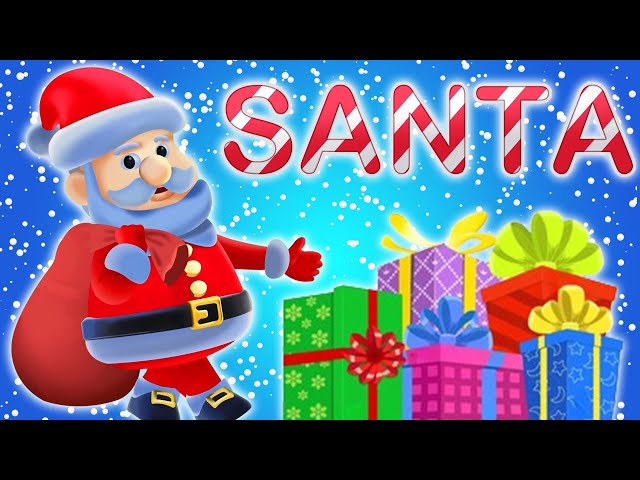 Christmas Songs for Babies - Santa Was His Name O! HooplaKidz Nursery Rhymes
