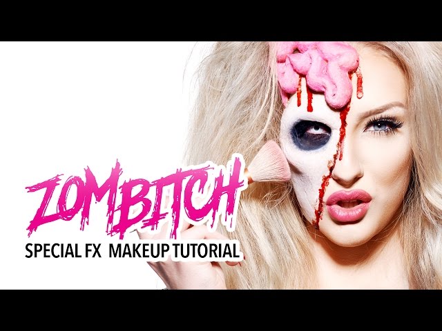 Zombitch special fx makeup tutorial