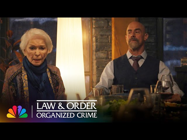 Stabler's Mom Stirs Up Family Drama at the Dinner Table | Law & Order: Organized Crime | NBC