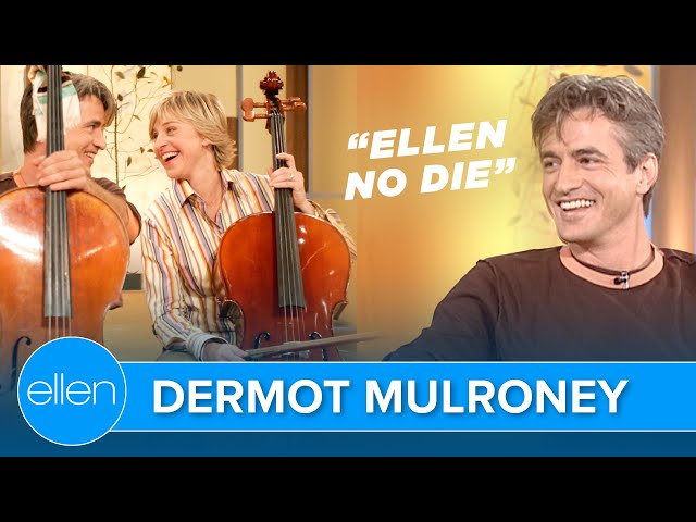 Dermot Mulroney Shows Off His Cello Skills