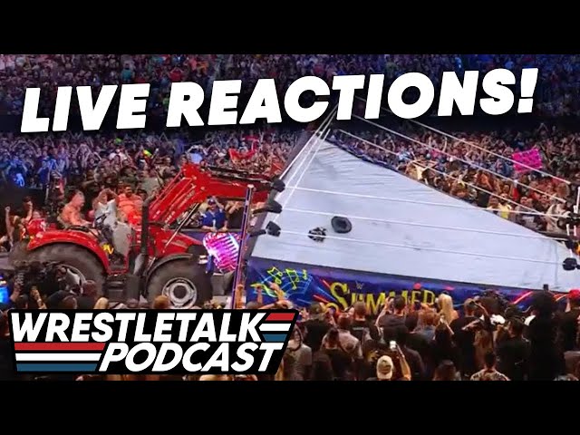 WWE Summerslam 2022 LIVE REACTIONS! | WrestleTalk Podcast
