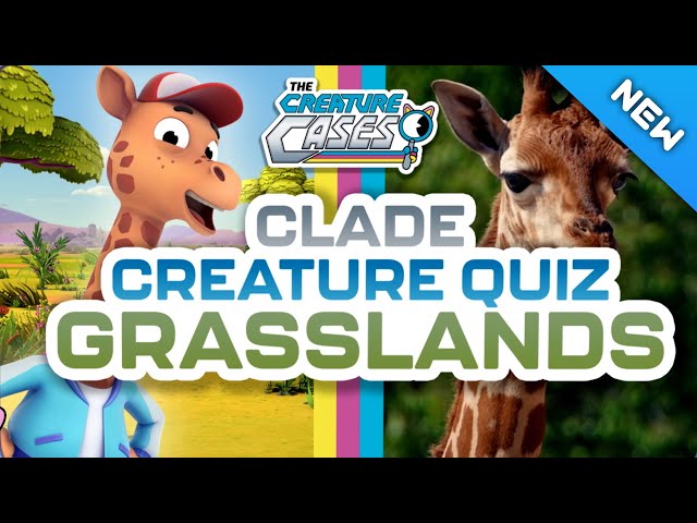 The Creature Cases - 🦒 Can You Earn A Biome Badge In Our Fun Creature Quiz? 🏆 | 🌳 Grasslands Animals