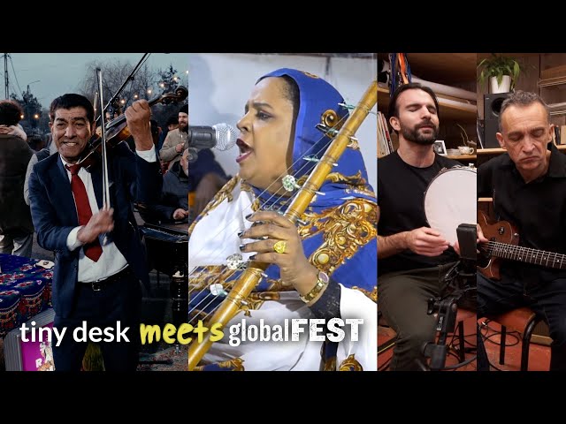 Tiny Desk Meets globalFEST 2023: Taraf de Caliu, Noura Mint Seymali, Justin Adams & Mauro Durante