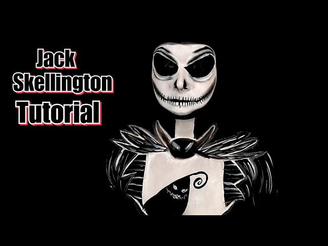 Jack Skellington/ Maquíllaje de Halloween /Lilyymakeuup