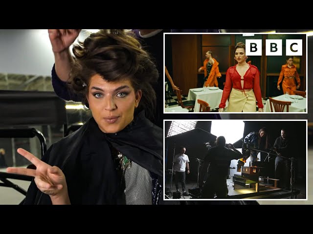 Behind the scenes of @maemuller's 'I Wrote A Song' Music Video | The One Show - BBC