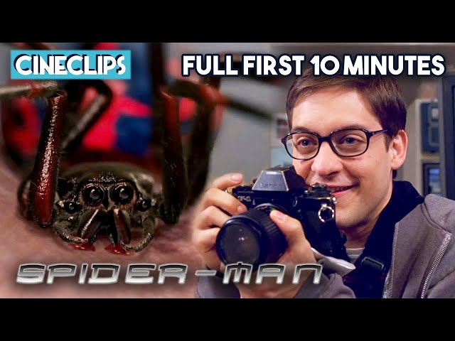 Spider-Man (2002) | First Full 10 Minutes | CineClips | With Captions