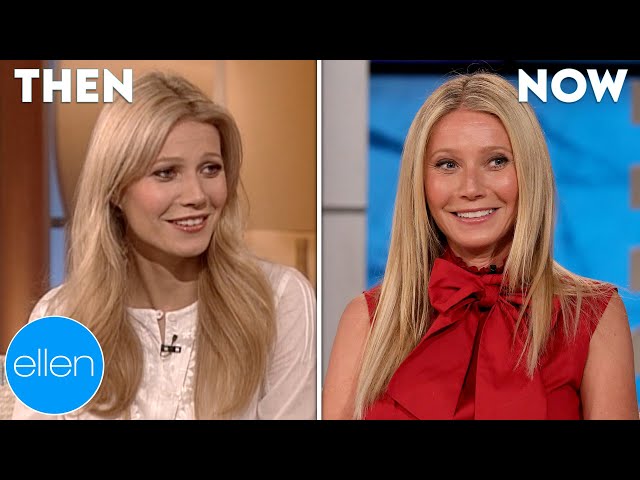 Then and Now: Gwyneth Paltrow's First and Last Appearances on 'The Ellen Show'