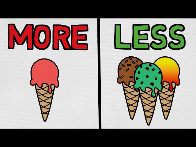 Why More Is Less & Less Is More