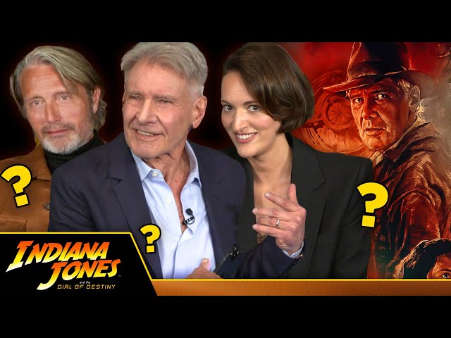 The “Indiana Jones and the Dial of Destiny” Cast Takes An Indiana Jones Trivia Quiz