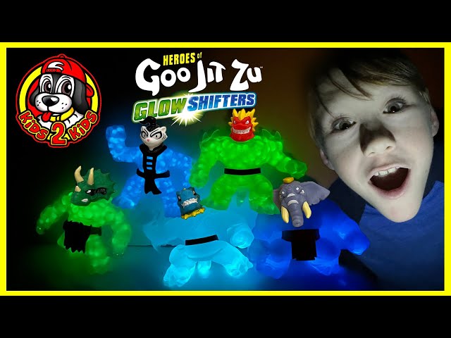 GOO JIT ZU GLOW SHIFTERS - BANK HEIST BATTLE! (ft. THRASHMOBILE Monster Truck)