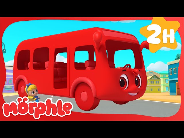 My Red Bus Morphle | Vehicles, Cars, Trucks | Cartoons for Kids | Mila and Morphle
