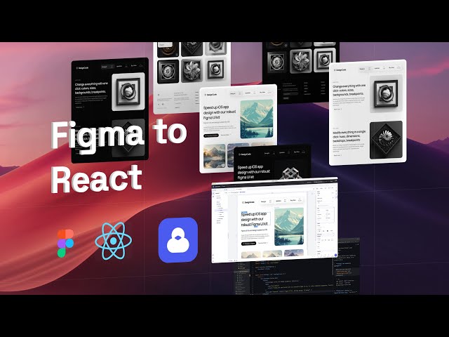 Build a React Site from Figma to Codux - 2-hour course
