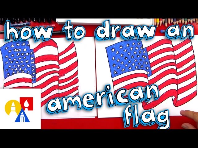 How To Draw The American Flag