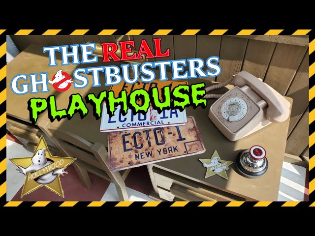 INSIDE the GHOSTBUSTERS FIRHOUSE! - Huge Ghostbuster Toy Playset Build (Pt.7)