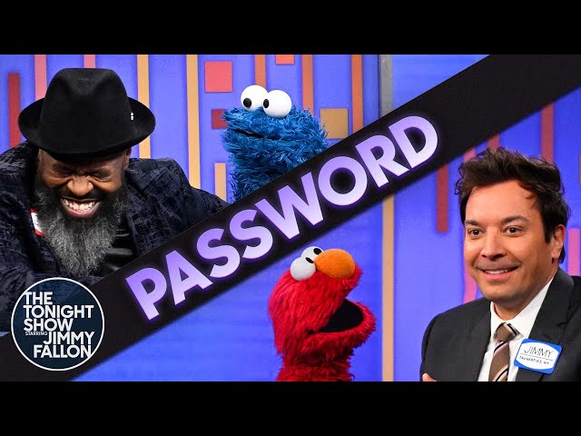 Password with Elmo and Cookie Monster | The Tonight Show Starring Jimmy Fallon