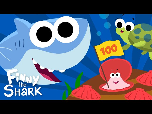 Let's Count To 100 | Finny The Shark | Songs for Kids