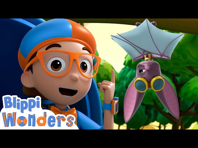 Blippi Wonders - See In The Dark! | Blippi Animated Series | Cartoons For Kids