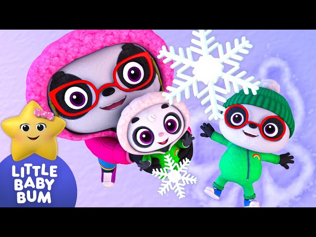 Silent Night Baby's First Snow ⭐ Baby Bary Christmas Time! LittleBabyBum - Nursery Rhymes | LBB