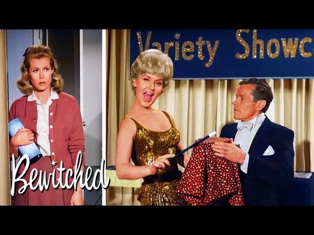 Samantha Confronts The Magician's New Assistant | Bewitched