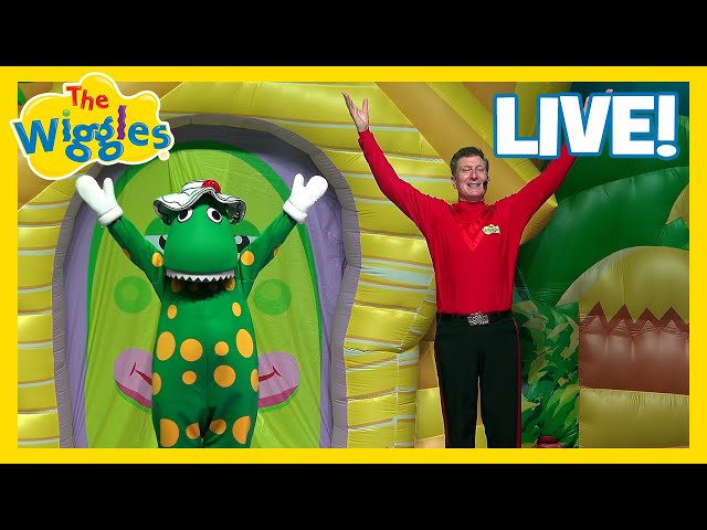 Romp Bomp a Stomp 🦖 The Wiggles and Dorothy the Dinosaur Live in Concert! 🎉 Kids Dancing Songs