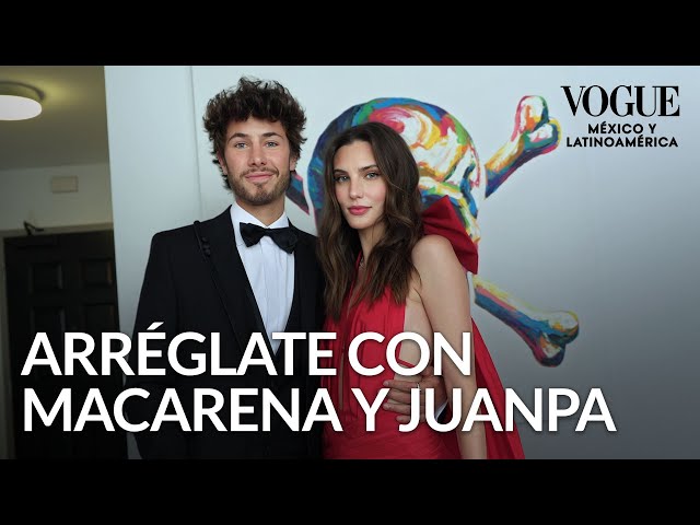 Macarena Achaga y Juanpa Zurita se arreglan en pareja para ir a los Oscars I Vogue México y Latam