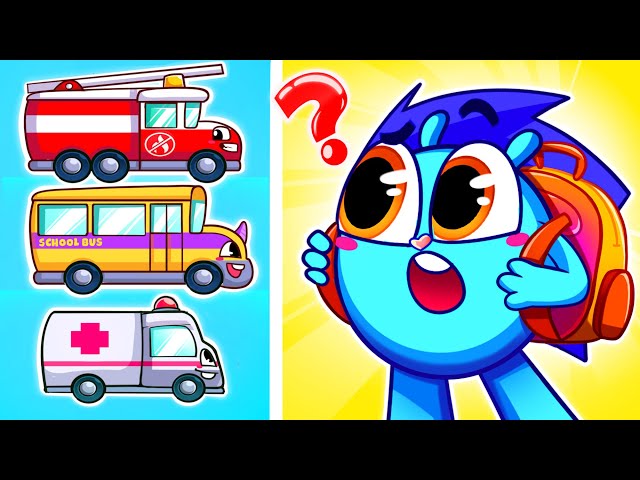 Funny School Bus Day Song 🚌| Wheels on the Bus + More Best Kids Songs by Baby Cars