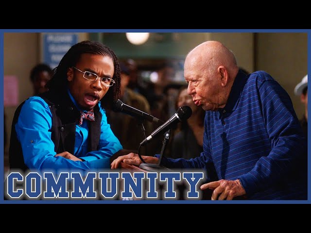 "It's The Political Showdown Of The Century!" | Community