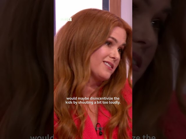 “I don’t mind yelling at other people’s kids!” 😂 #TheOneShow #iPlayer #IslaFisher #JasonSudeikis