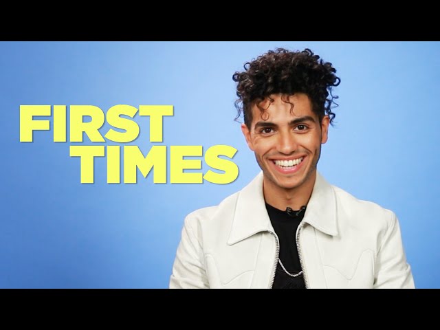 "Aladdin" Star Mena Massoud Tells Us About His First Times