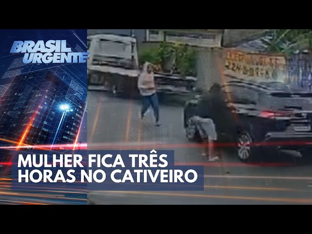 Sequestro pix: 3 horas no cativeiro | Brasil Urgente
