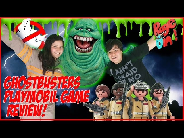 RageOn! Slimer attack! Review of the Ghostbusters Playmobil Game for IOS and Android!