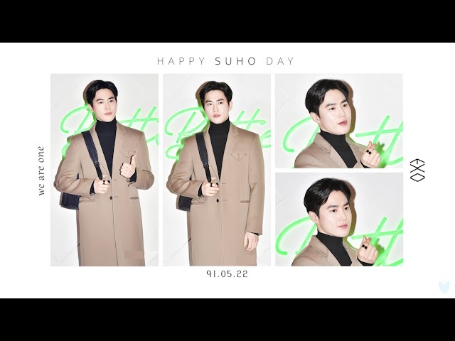 엑소 수호, 'HAPPY BIRTHDAY SUHO OF EXO' MAY 22 #HAPPYSUHODAY [NewsenTV]