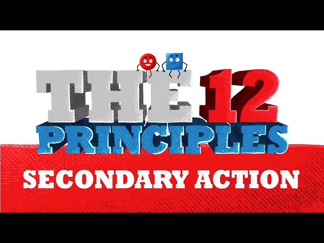 12 Principles of Animation: Secondary Action