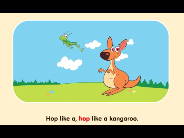 Hop LIke A Kangaroo Song