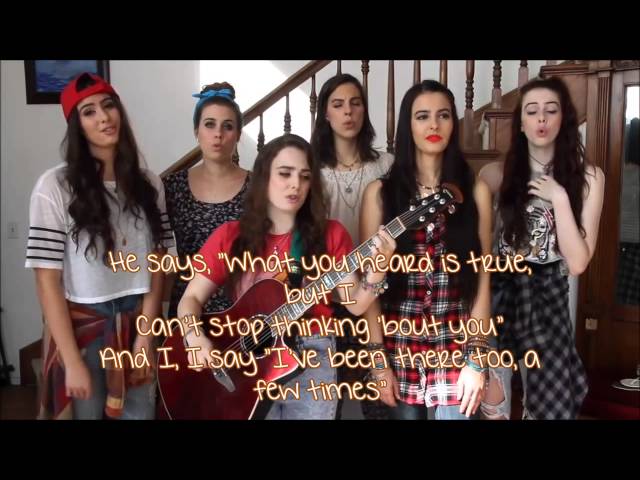 Taylor Swift - Style (cover by CIMORELLI) lyrics on screen
