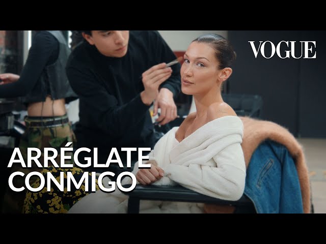 Bella Hadid se prepara para su portada con Vogue | Vogue México y Latinoamérica