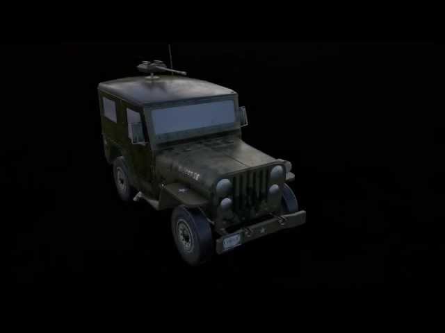 Willys M38 Military Jeep - Marmoset Toolbag
