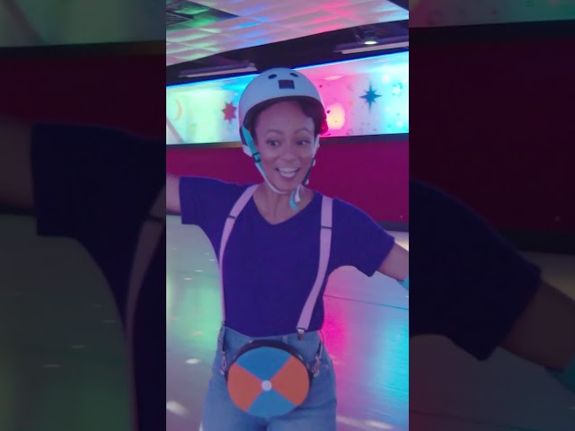 Blippi and Meekah Dance in a Roller Rink! | Blippi and Meekah Shorts | #shorts #blippi #meekah