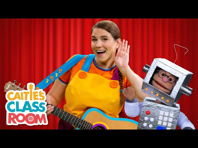 Boom Chicka Boom! | Fun Song for Kids featuring Caitie & the Super Simple Puppets!