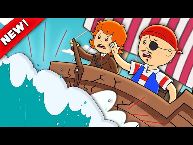 Pirate Adventure | Caillou Cartoon