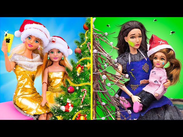 Rich Mom vs Broke Mom / 10 Easy Barbie Ideas