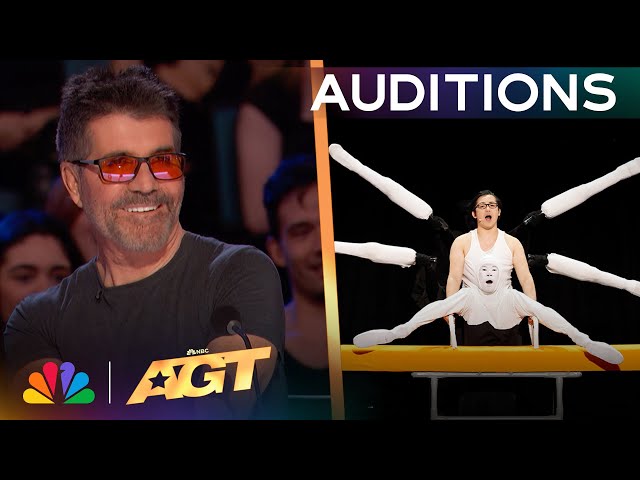Black Peppers Takes Pommel Horse Where It's NEVER Gone Before! | Auditions | AGT 2024
