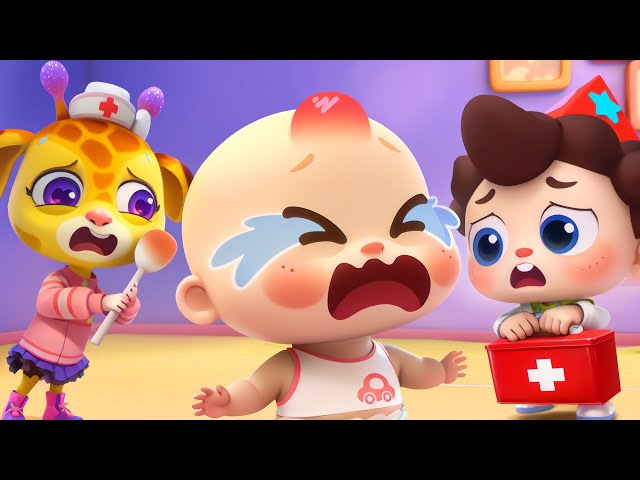 Doctor is Here to Help | Baby Care Song | Boo Boo Song | Nursery Rhymes & Kids Songs | BabyBus