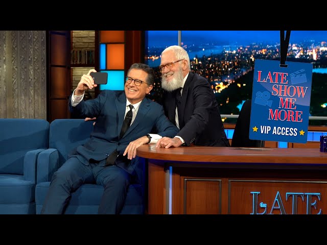 Late Show Me More: David Letterman Returns to the Ed Sullivan!